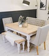 Image result for Dining Table Benches