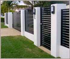 Image result for Modern Fence Styles