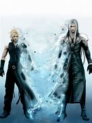Image result for Cloud vs Sephiroth Moon