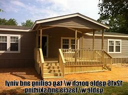 Image result for Front Porch Ideas for Mobile Home
