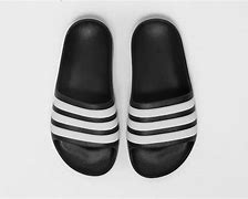 Image result for Adidas Adilette Slides All-Black