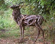 Image result for Horned Creature Driftwood Sculpture