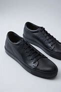 Image result for Veja Black Leather Tennis Shoes