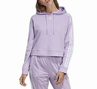 Image result for Cropped Adidas Royal Purple Sweatshirt