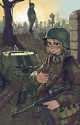 Image result for World War 2 Fan Art Anime