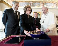 Image result for Nancy Pelosi with Pope John Paul II