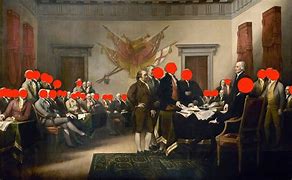 Image result for Declaration of Independence Painting