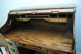 Image result for Oak Crest Roll Top Desk
