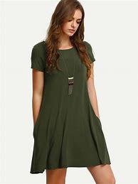 Image result for Short Sleeve Casual Dresses