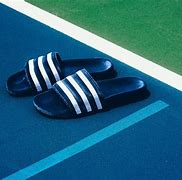 Image result for Adidas Adilette Slides Blue