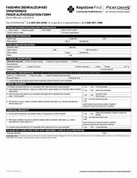 Image result for Keystone First CHC Printable Prior Authorization Form