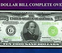 Image result for Us 100000 Dollar Bill