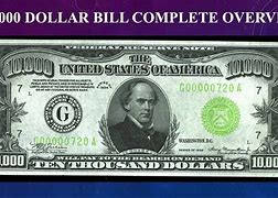 Image result for 100000 Dollar Note