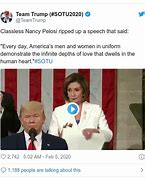 Image result for Meme of Nancy Pelosi Tearing Speech
