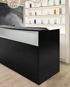 Image result for Black Salon Reception Desk