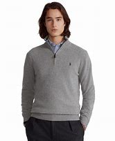 Image result for Polo Quarter Zip Sweater