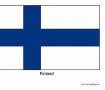 Image result for Printable Finland Flag