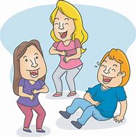 Image result for Friends Laughing Clip Art