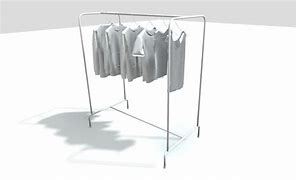 Image result for 3D-models Hanging Shirt