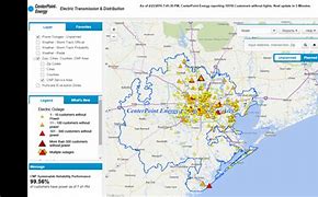 Image result for Power Outage Map Houston Texas