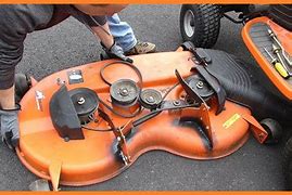 Image result for Husqvarna Riding Lawn Mower - 18.5 HP Briggs & Stratton Engine, 42Inch Deck, Model YTH18542 CARB