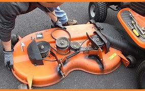 Image result for Mz61 Mower Deck Installation