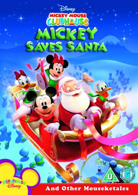 Mickey Mouse Clubhouse   Mickey Saves Santa  DVD   Zavvi