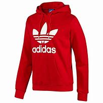 Image result for Adidas Trefoil Red Sweatshirt