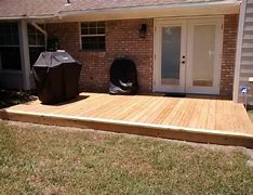 Image result for Wooden Deck Over Concrete Patio