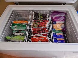 Image result for Organizing a Small Chest Freezer