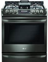 Image result for LG Stove Black Stainless