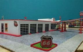 Image result for HO Scale Gas Station Dioramas