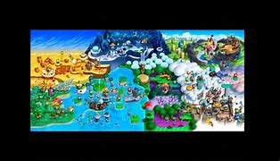 Image result for New Super Mario Bros Wii U World Map