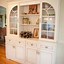 Image result for cabinet with glass doors and drawers
