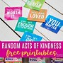 Image result for Random Act of Kindness Sign