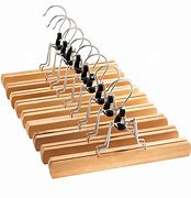Image result for Denim Fabric Hanger with Clips