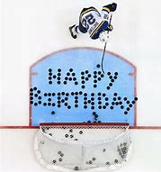 Image result for Hockey Fan Sign for Birthday