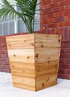 Image result for big wooden planter