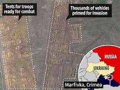 Image result for Ukraine Russia Border Satellite