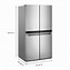 Image result for Samsung 4 Door Refrigerator Stainless Steel