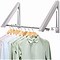 Image result for Wall Mounted Clothes Rod
