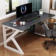 Image result for Modern Computer Desk with Shelves