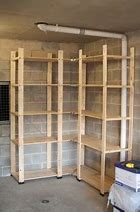 Image result for DIY Overhead Garage Storage Shelves