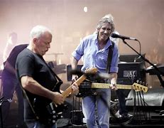 Image result for Roger Waters and David Gilmour Picture Live 8