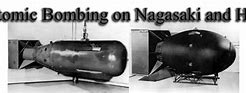 Image result for Effects of Atomic Bomb