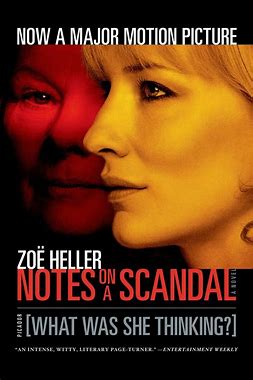 Image result for image book notes on a scandal
