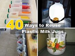 Image result for Recycle Milk Jugs