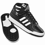 Image result for Adidas Wezzy Black and White