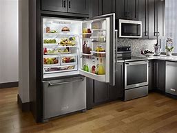 Image result for Refrigerator with Freezer On Bottom