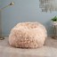 Image result for Faux Fur Bean Bag Chair